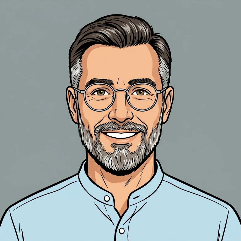 Illustrated portrait of Miguel Adan
